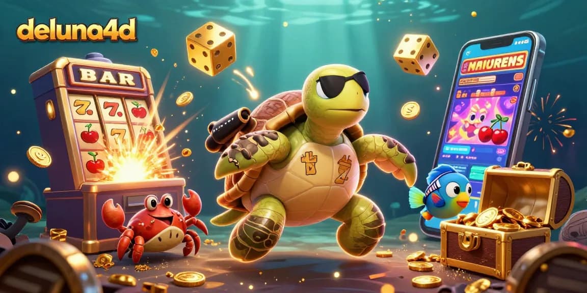 Experience excitement with deluna4d as the pirate turtle and friends explore a jackpot-filled underwater casino adventure.