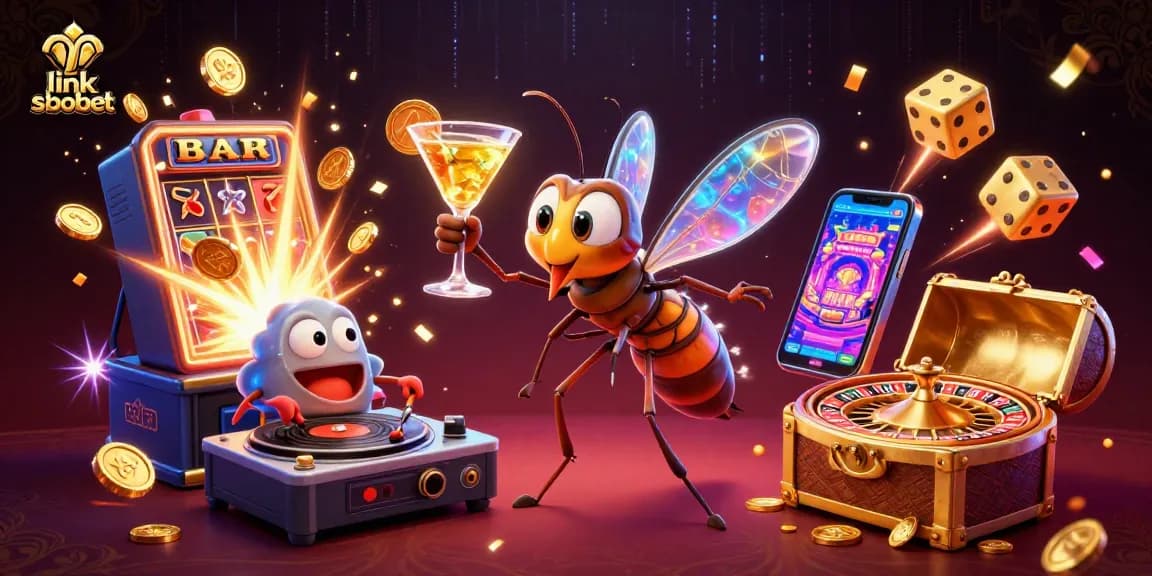 Experience the excitement with link sbobet, where a vibrant casino world bursts with themes and energy.