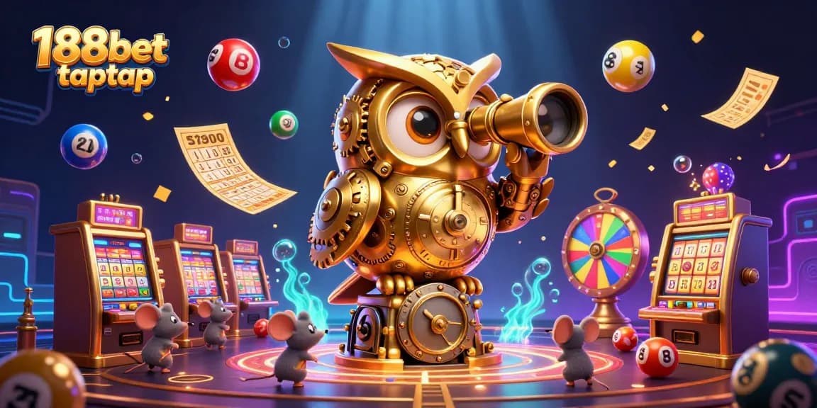 Jelajahi keseruan taruhan olahraga 188bet taptap dengan ilustrasi kasino yang menarik dan berwarna-warni.
