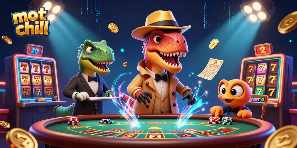 Experience mot chill at its finest with vibrant 3D casino action showcasing animated characters and dynamic elements.