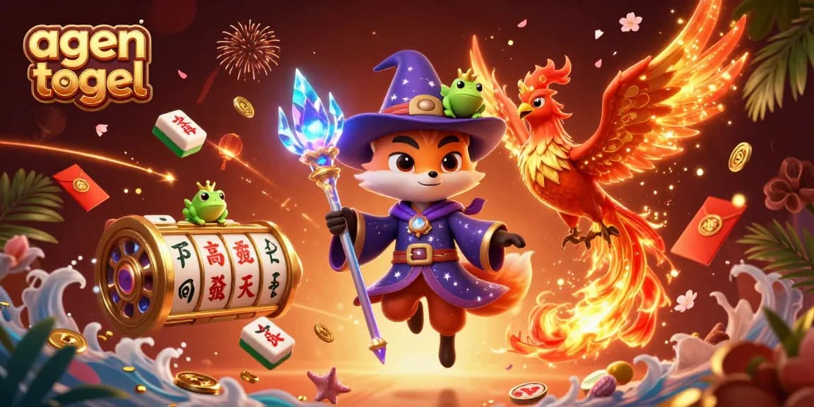 Menangkan hadiah besar dengan agen togel terbaik, ilustrasi penuh warna dan detail menarik dari permainan togel.
