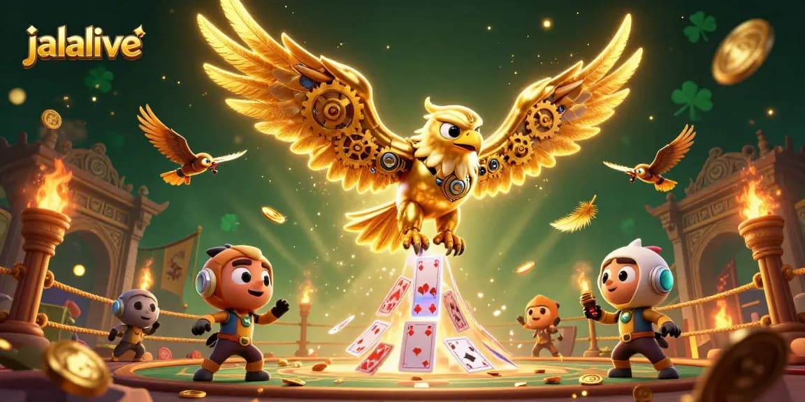 Experience dynamic gameplay with jalalive in this richly detailed casino scene filled with energy and excitement.