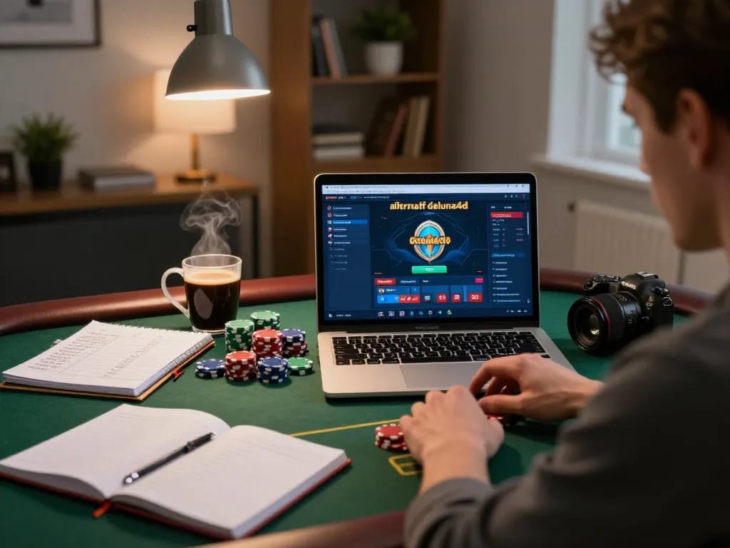 Sesi permainan online yang menarik dengan alternatif deluna4d ditampilkan, menekankan permainan strategis dan suasana rumah yang nyaman