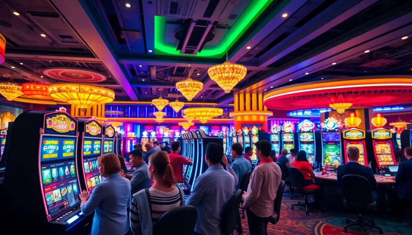 Slot machine menarik perhatian pemain dengan pengalaman bermain yang seru.