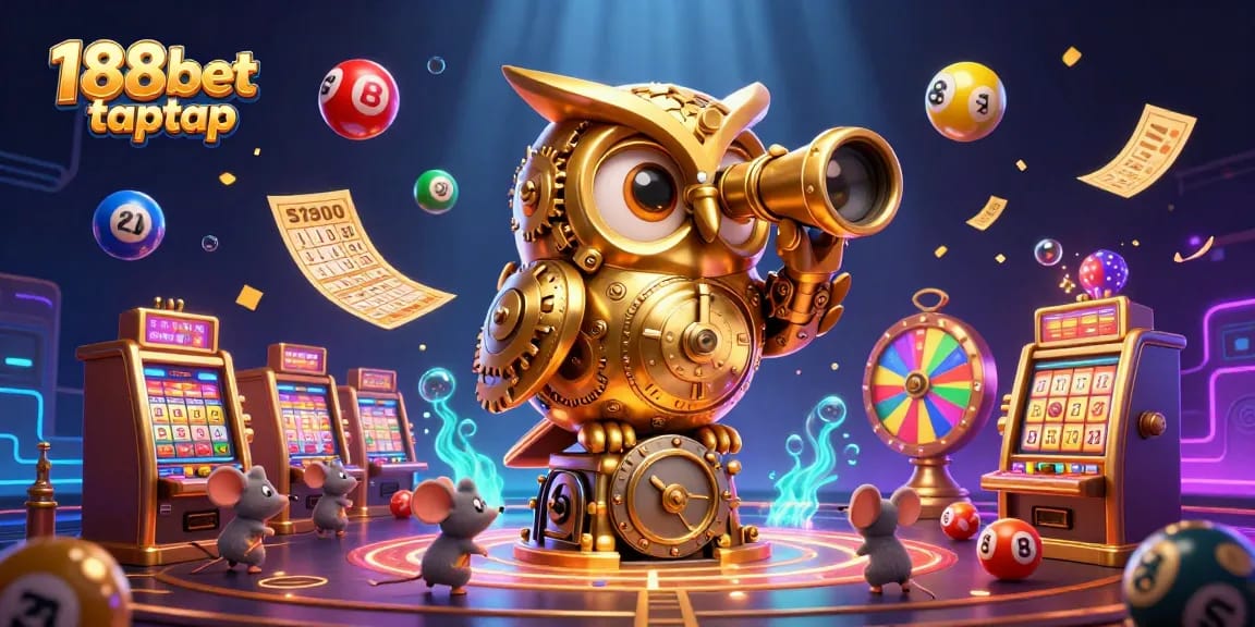 Jelajahi keseruan taruhan olahraga 188bet taptap dengan ilustrasi kasino yang menarik dan berwarna-warni.