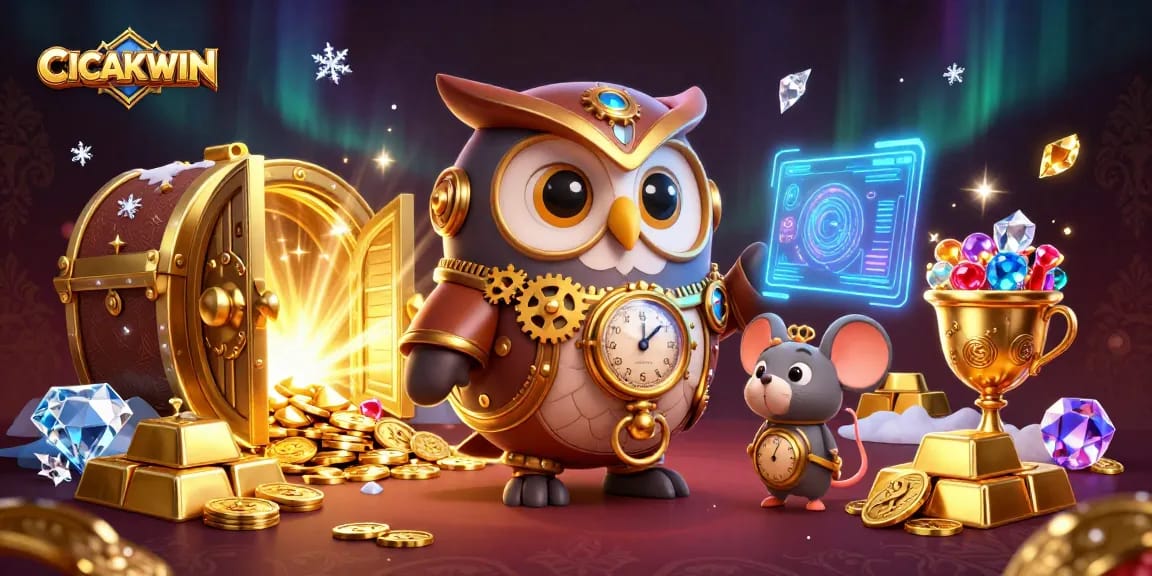 CICAKWIN menghadirkan permainan slot menarik dengan peluang besar bagi para pemain di lingkungan casino online.