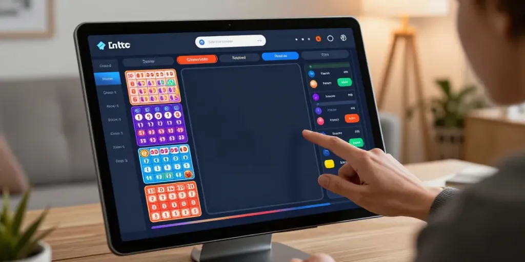Antarmuka penggunaan platform buntogel saat bermain Toto Togel 4D.