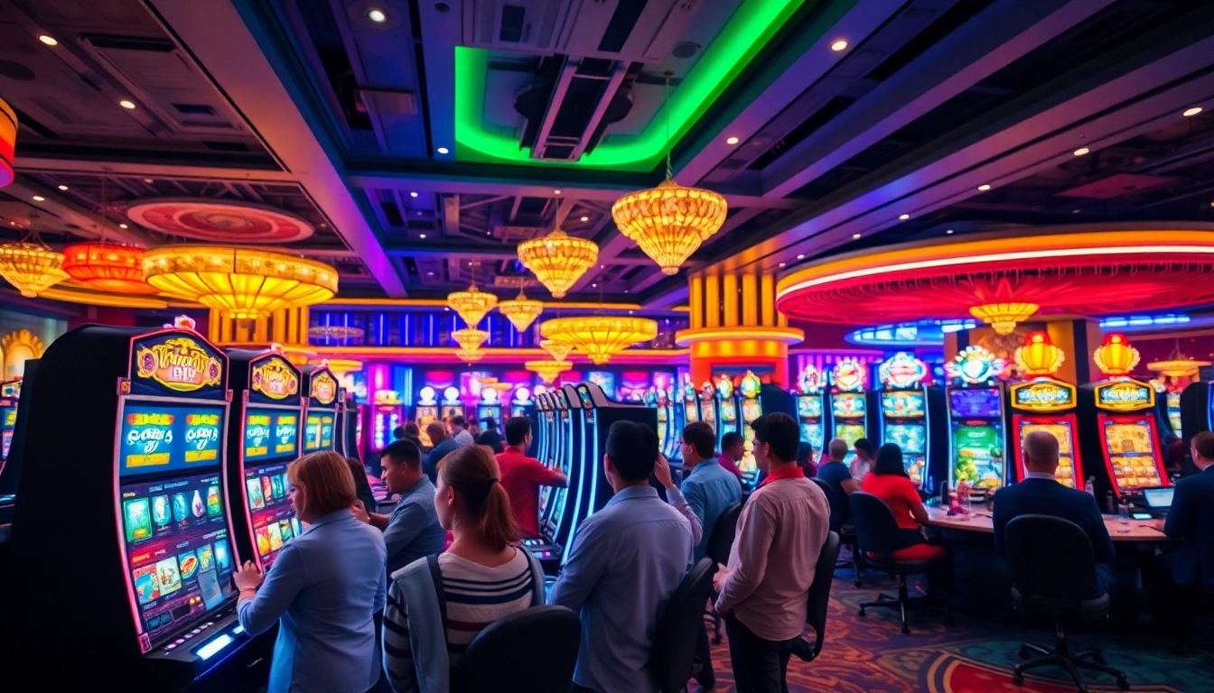 Slot machine menarik perhatian pemain dengan pengalaman bermain yang seru.