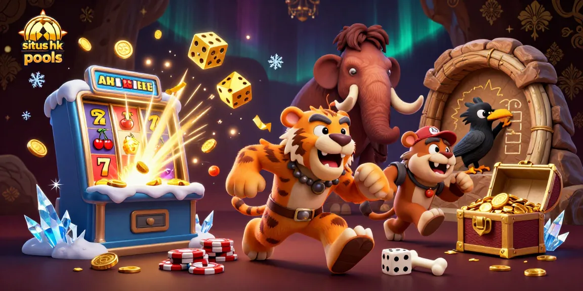 Menangkan hadiah di situs hk pools dengan mesin slot 3D yang mengalirkan koin emas dan cahaya
