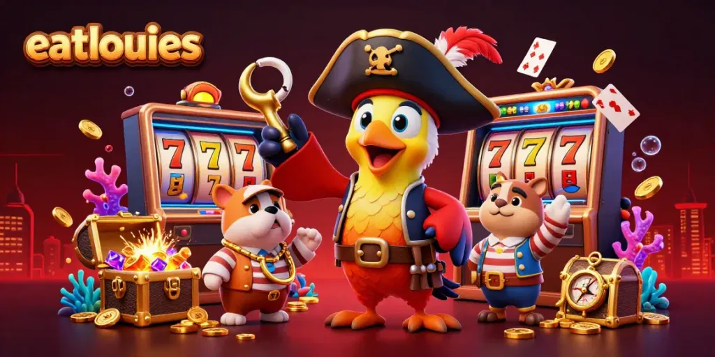 Menangkan slot online dengan eatlouies, berisi petualangan kasino yang mengasyikkan dan simbol keberuntungan.