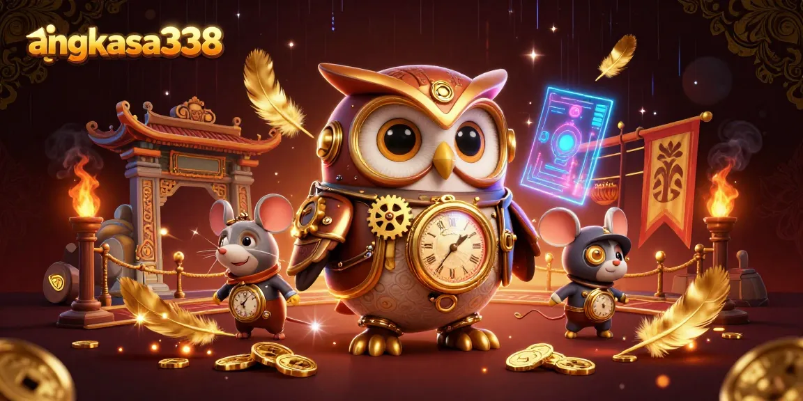 Engage with angkasa338's vibrant casino adventure featuring steampunk elements and dynamic betting action.