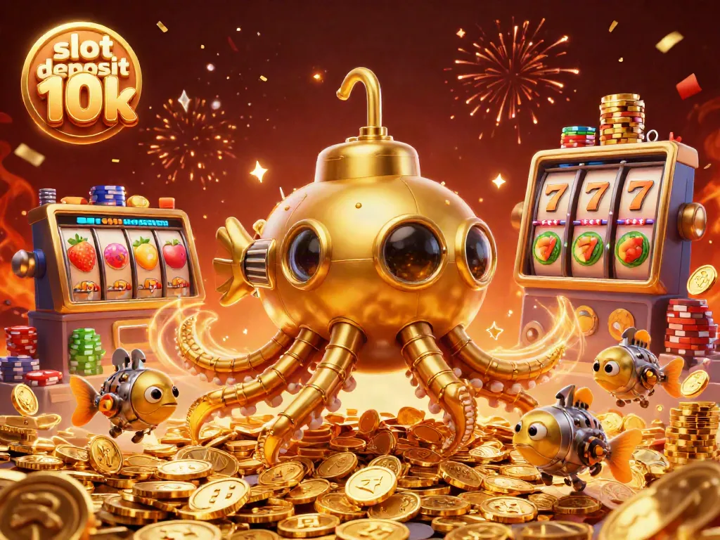 Slot deposit 10k menawarkan pengalaman bermain slot yang menarik dengan simbol buah berkilau dan jackpot.