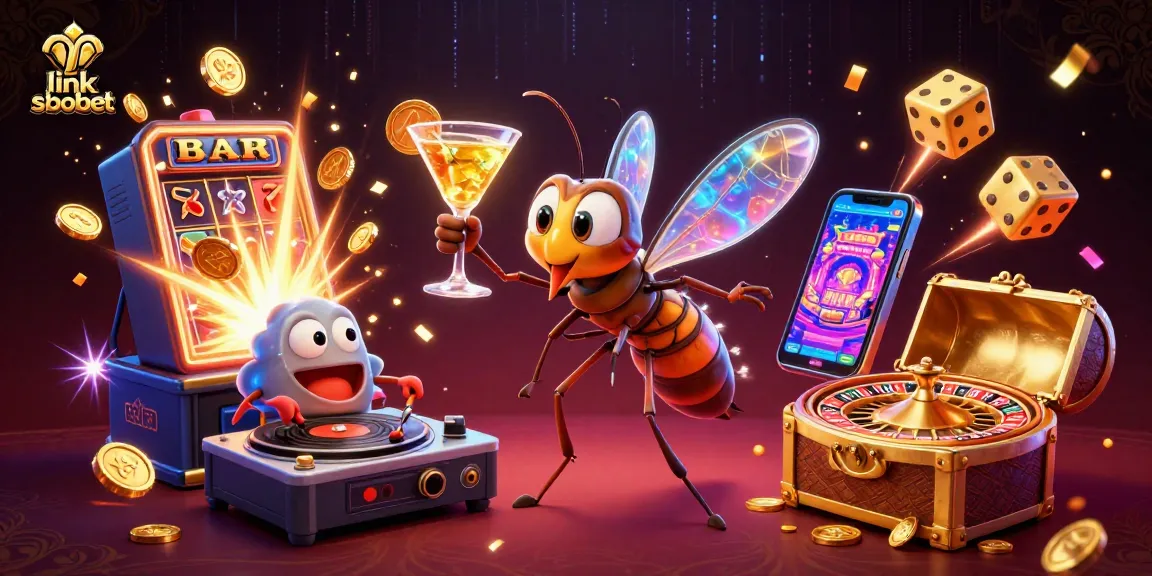 Experience the excitement with link sbobet, where a vibrant casino world bursts with themes and energy.