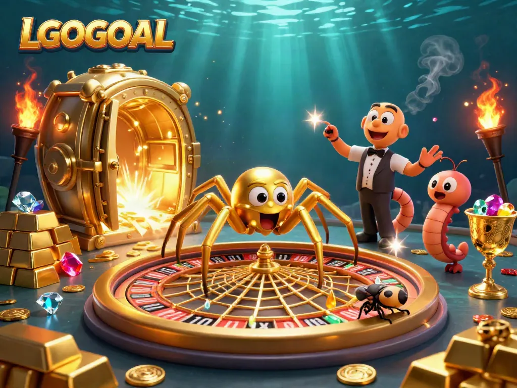 Experience dynamic betting action at LGOGOAL with an adventurous 3D casino scene.