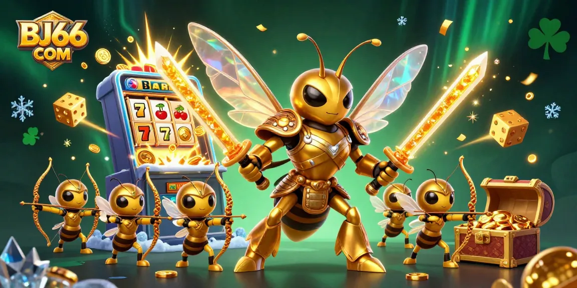 Win big at BJ66 COM with dynamic 3D graphics showcasing a thrilling casino experience.