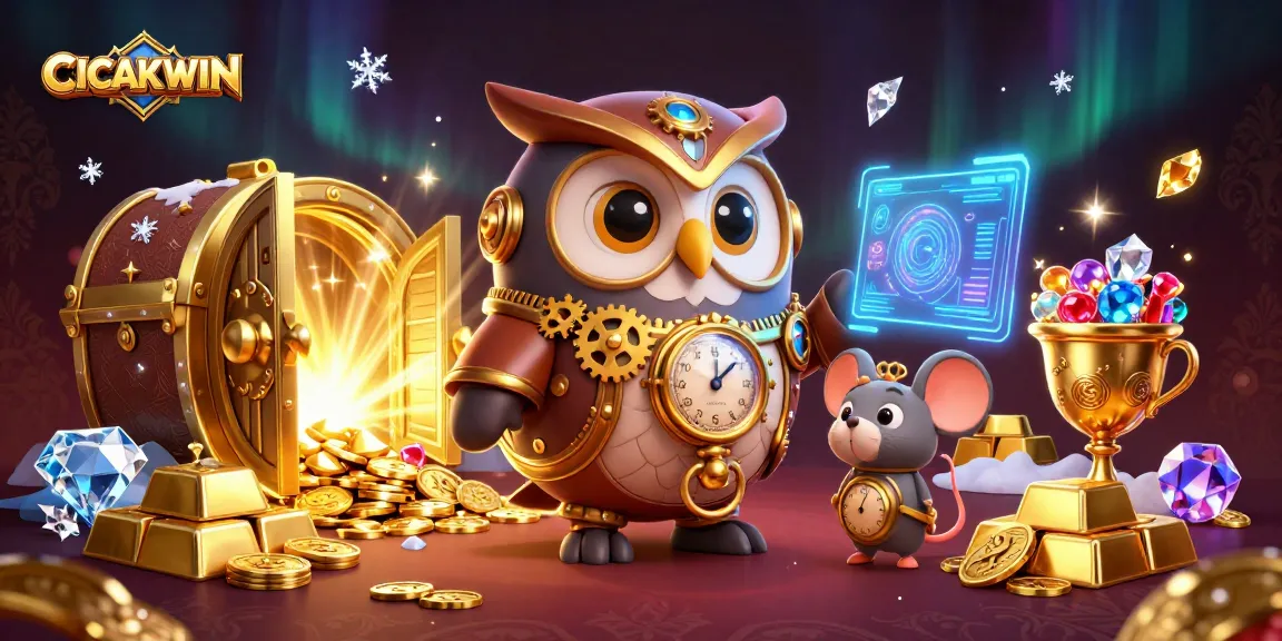 CICAKWIN menghadirkan permainan slot menarik dengan peluang besar bagi para pemain di lingkungan casino online.