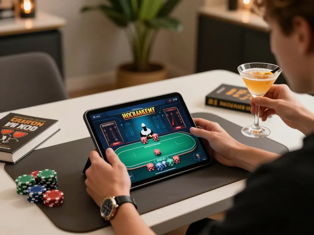 Experience the thrill of online gaming with joylink free kredit at an elegant home setup