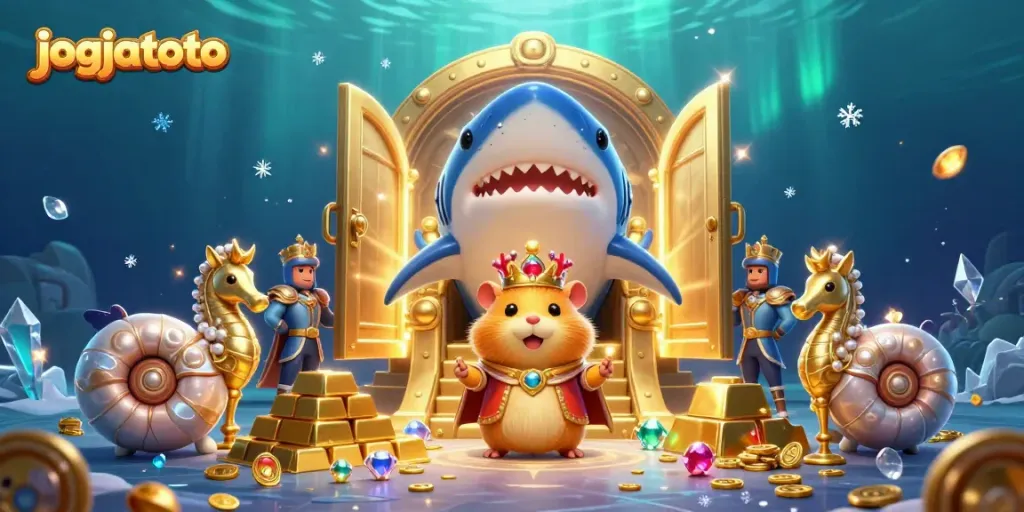 Engage in exciting gameplay with jogjatoto's vibrant casino treasures and whimsical characters.