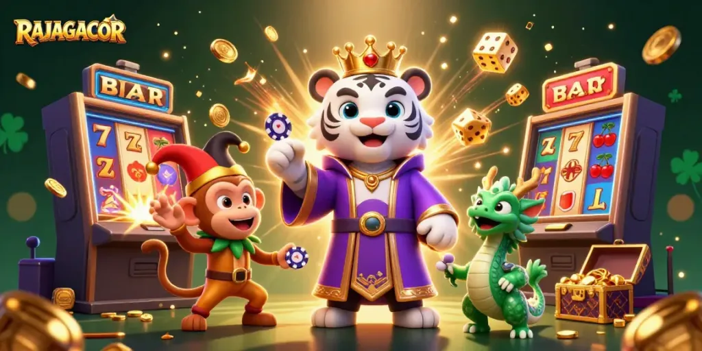 Menangkan jackpot di RAJAGACOR dengan slot gacor yang mengasyikkan dan penuh kegembiraan.