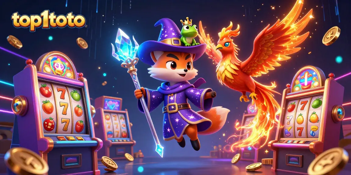 Menang di top1toto dengan game slot berkualitas tinggi dan pengalaman bermain yang menarik.