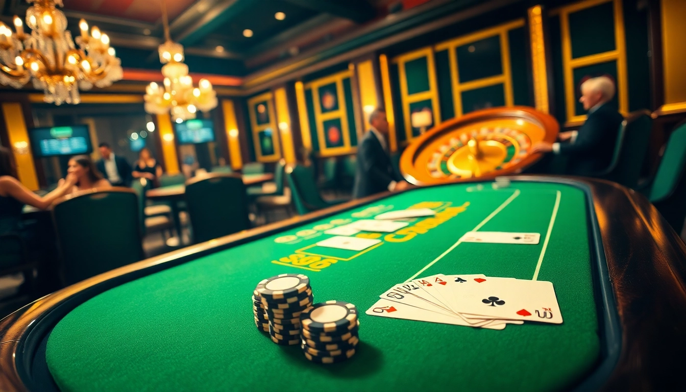 Play exciting blackjack at https://go8.live/ with vibrant chips and a thrilling atmosphere.