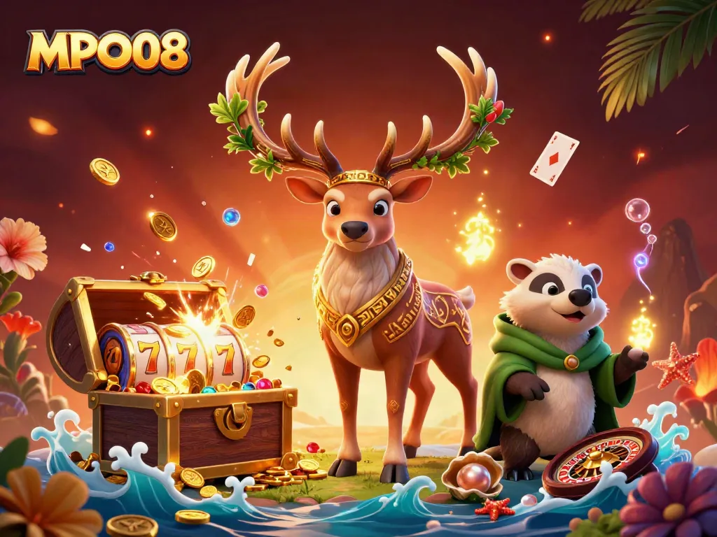 Engage with thrilling MPO08 games featuring a Celtic druid and glowing elements to enhance your experience.