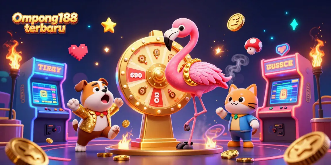 Ompong188 terbaru menampilkan pertandingan kasino yang menggelora dengan karakter lucu.