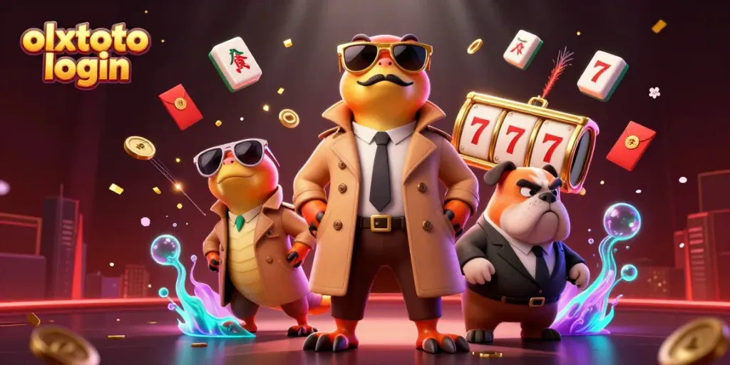 Experience the thrill of olxtoto login with raptors in disguise at a VIP casino lounge.
