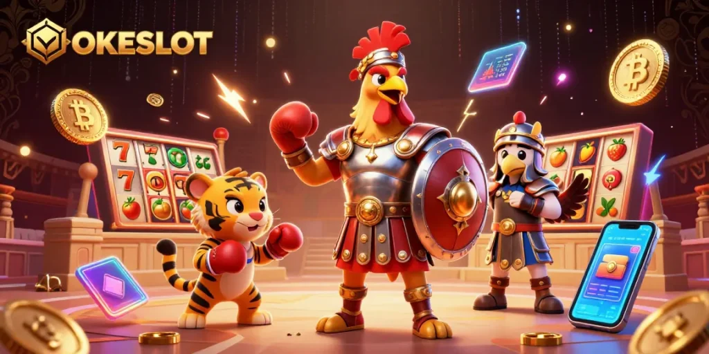 OKESLOT menawarkan pengalaman bermain slot dengan taruhan tinggi dan pembayaran RTP terbaik.