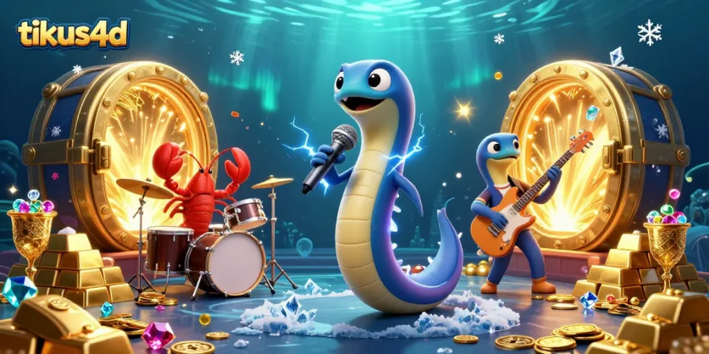 Engage with tikus4d's thrilling underwater casino adventures featuring electric eel DJs.